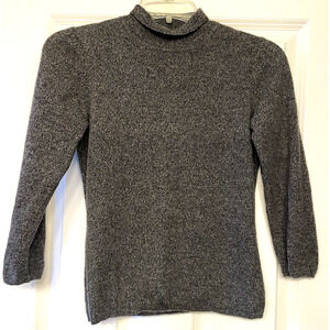 INC International Concepts 100% Cashmere 3/4 Sleeve Turtleneck Sweater, Women' M